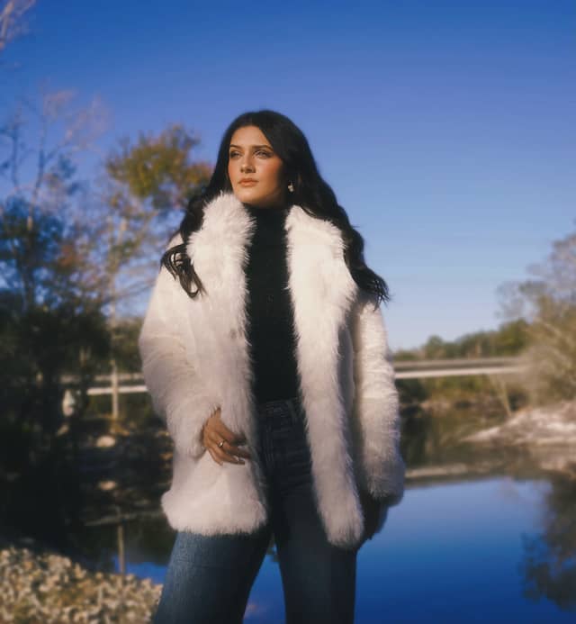 Haley Jones outdoor editorial portrait